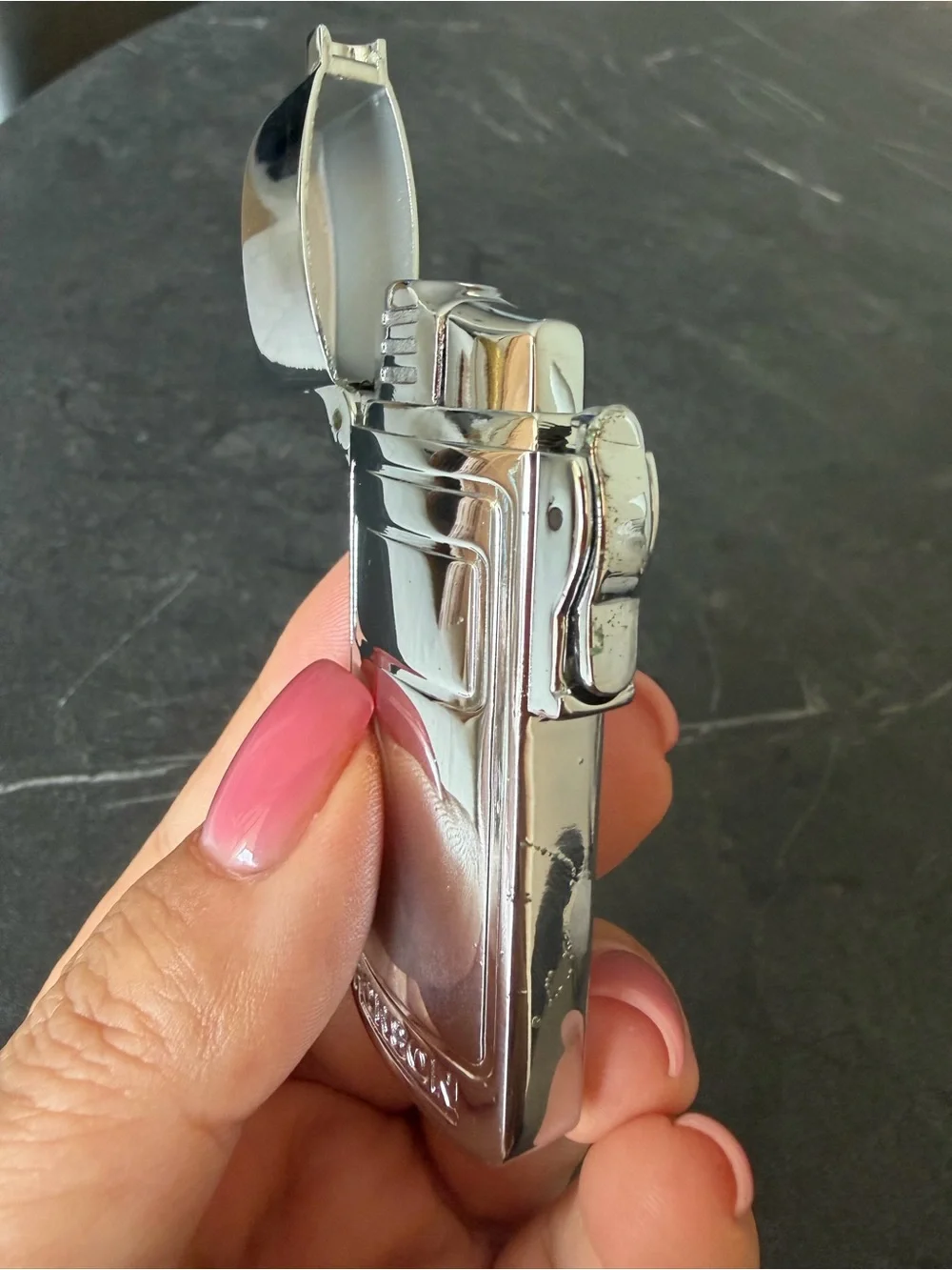 Black Metal Key & Card Holder Accessory